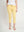 Pantalón Mujer Lea Largo Tiro Alto Amarillo Lineatre