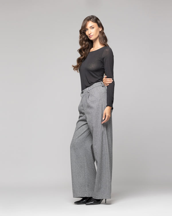 Pantalón Mujer Arlet Gris Lineatre