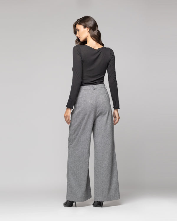 Pantalón Mujer Arlet Gris Lineatre