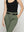 Pantalón Mujer Petra Pitillo Con Cinturón Verde Militar Lineatre