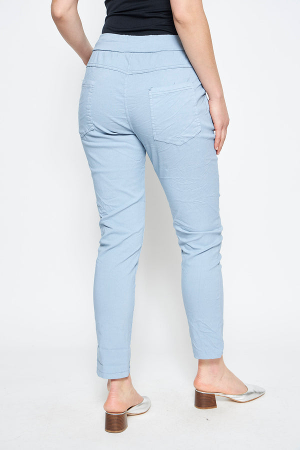 PANTALON VITA CELESTE