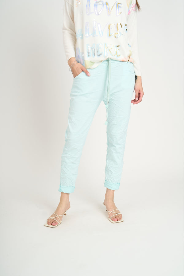Pantalón Mujer Michela Agua Lineatre