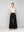 Pantalón Mujer Paola Palazzo De Lino Negro Lineatre