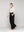 Pantalón Mujer Paola Palazzo De Lino Negro Lineatre