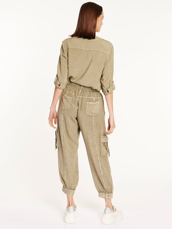 Pantalon oliva