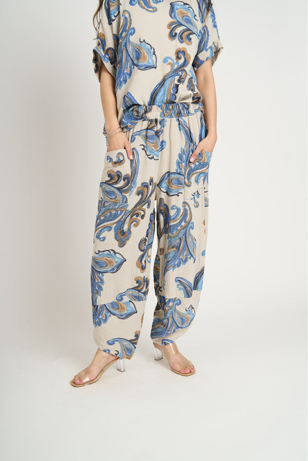 Pantalón Mujer Eva Fango Lineatre
