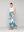 Pantalón Mujer Pía Palazzo Plisado Estampado Azul Lineatre