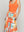 Pantalón Mujer Pía Palazzo Plisado Estampado Naranja Lineatre
