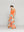 Pantalón Mujer Pía Palazzo Plisado Estampado Naranja Lineatre