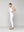 Pantalón Mujer Piera Tiro Alto Blanco Lineatre