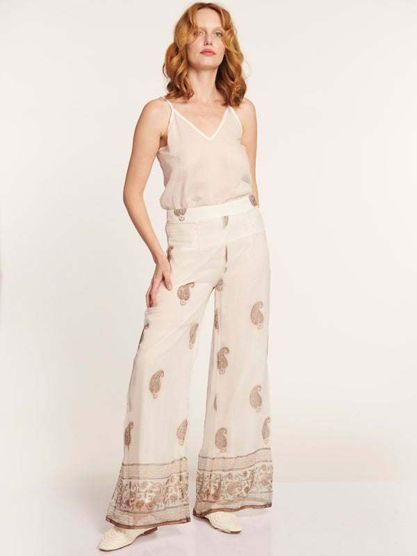 Pantalon arianna blanco