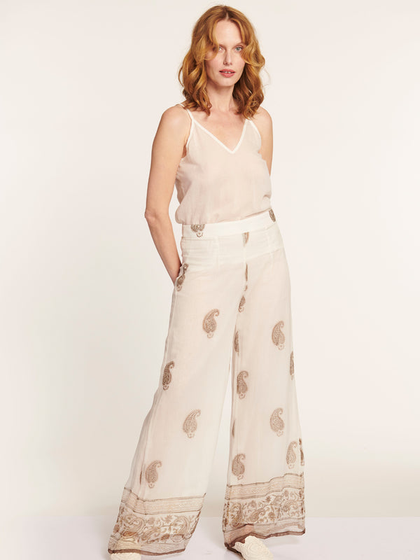 Pantalon arianna blanco