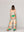 Pantalón Mujer Brenna Satinado Estampado Barroco Verde Lineatre
