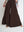 Pantalón Mujer Soledad Largo Tiro Alto Chocolate Lineatre