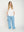 Pantalón Mujer Magdalena Largo Tiro Alto Jeans Lineatre