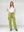 Pantalón Mujer Magdalena Largo Tiro Alto Verde Lineatre