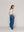 Pantalón Mujer Pascuala Con Cinturón Azul Lineatre