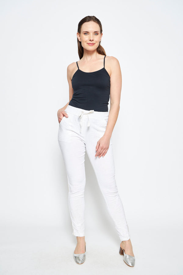 PANTALON YORA BLANCO