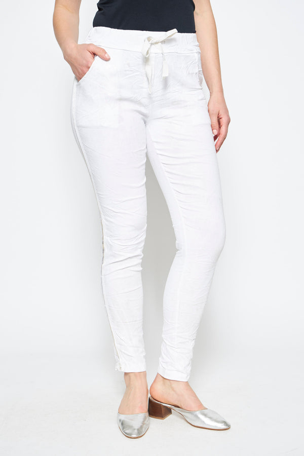 PANTALON YORA BLANCO