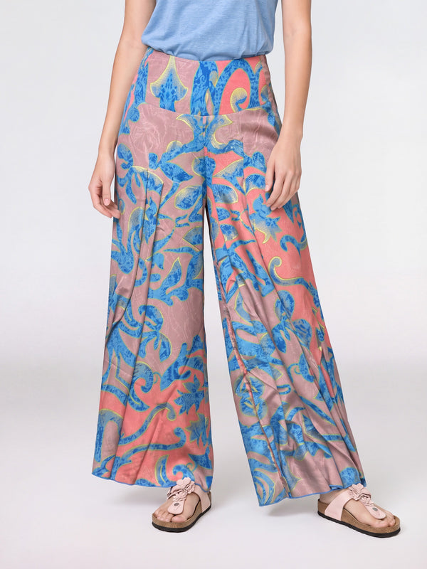 Pantalón Mujer Giuliana Rosa Lineatré