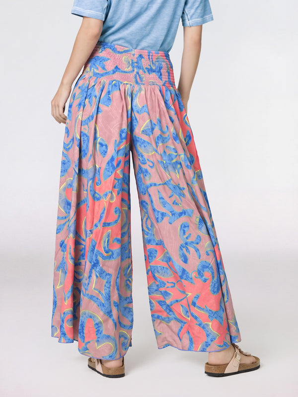 Pantalón Mujer Giuliana Rosa Lineatré