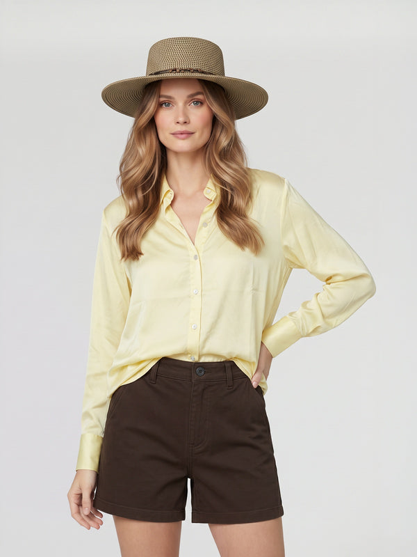 Sombrero Mujer Rosana Natural Lineatré