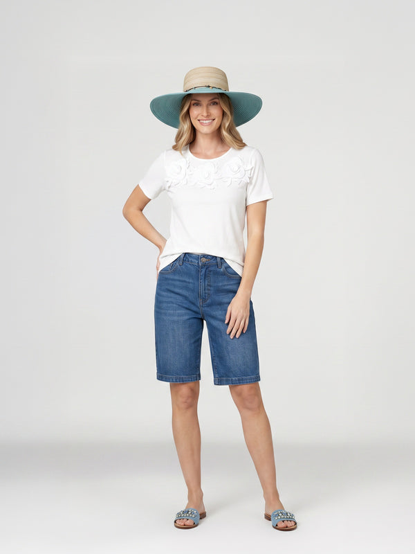 Sombrero Mujer Gina Turquesa Lineatré