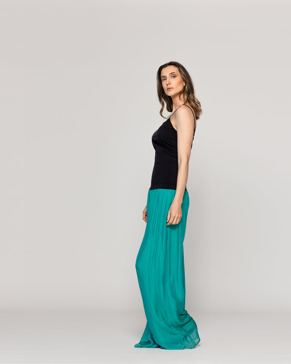 Top Mujer Tati Básico Tirantes Finos Negro Lineatre