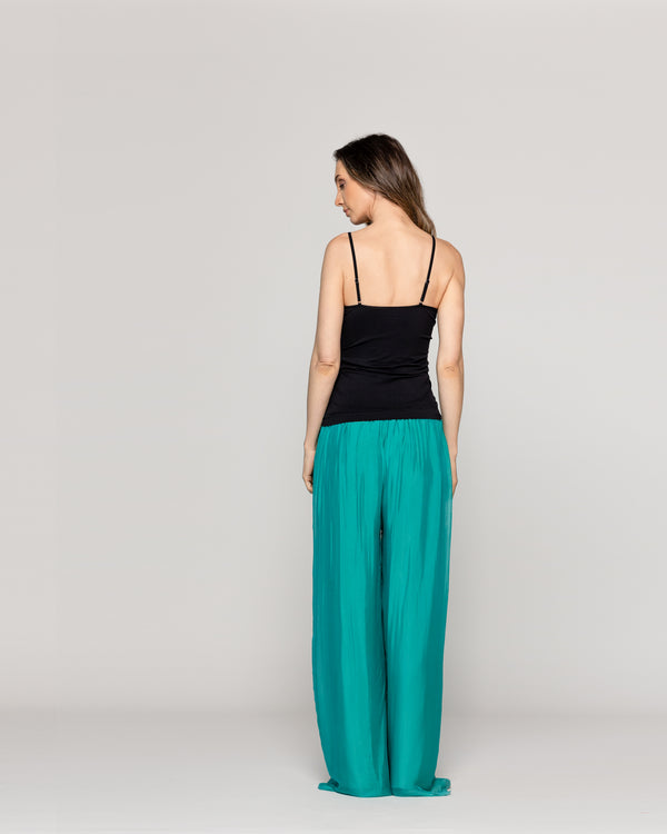 Top Mujer Tati Básico Tirantes Finos Negro Lineatre