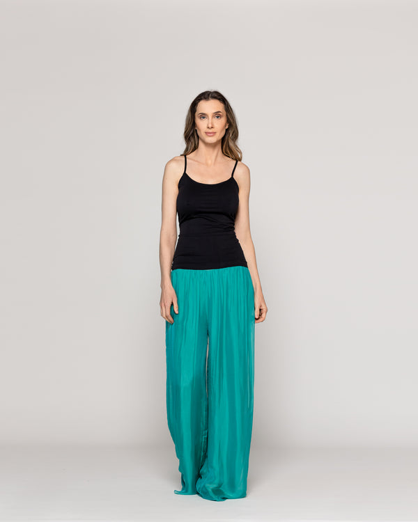 Top Mujer Tati Básico Tirantes Finos Negro Lineatre