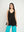 Top Mujer Clara Lino Negro Lineatre