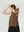 Top Mujer Orsola Relaxed fit Cuello en U Tirantes Moka Lineatre