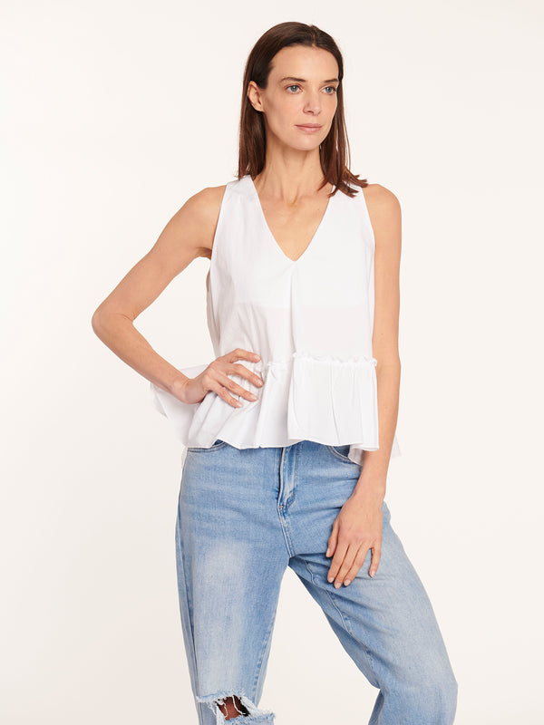 TOP NICOLETTA BLANCO