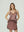 Top Mujer Giorgia Relaxed fit Escote en V Tirantes Moka Lineatre