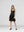 Top Mujer Giorgia Relaxed fit Escote en V Tirantes Negro Lineatre