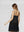 Top Mujer Giorgia Relaxed fit Escote en V Tirantes Negro Lineatre
