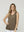 Top Mujer Nerina Regular Escote redondo Tirantes Fango Lineatre