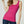 Top Mujer Giovanna Slim fit Cuello en U Tirantes Fucsia Lineatre