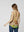 Top Mujer Valentina Relaxed fit Escote redondo Tirantes Beige Lineatre