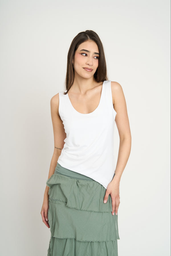 Top Mujer Eugenia Blanco Lineatre