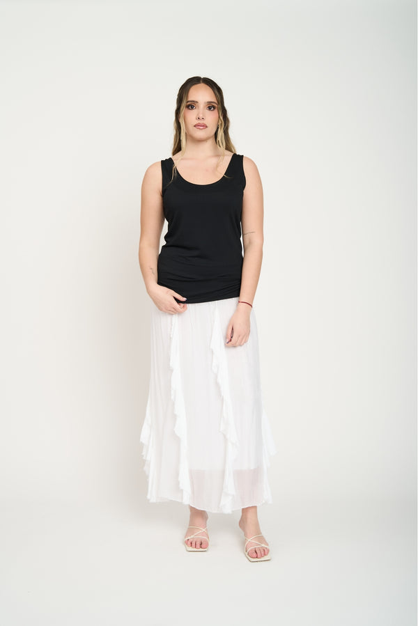 Top Mujer Eugenia Negro Lineatre