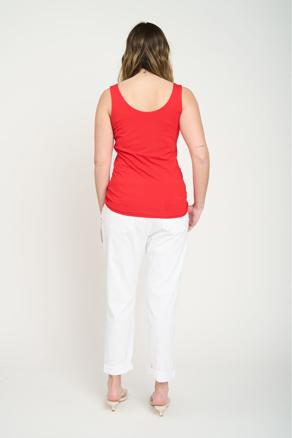 Top Mujer Eugenia Rojo Lineatre