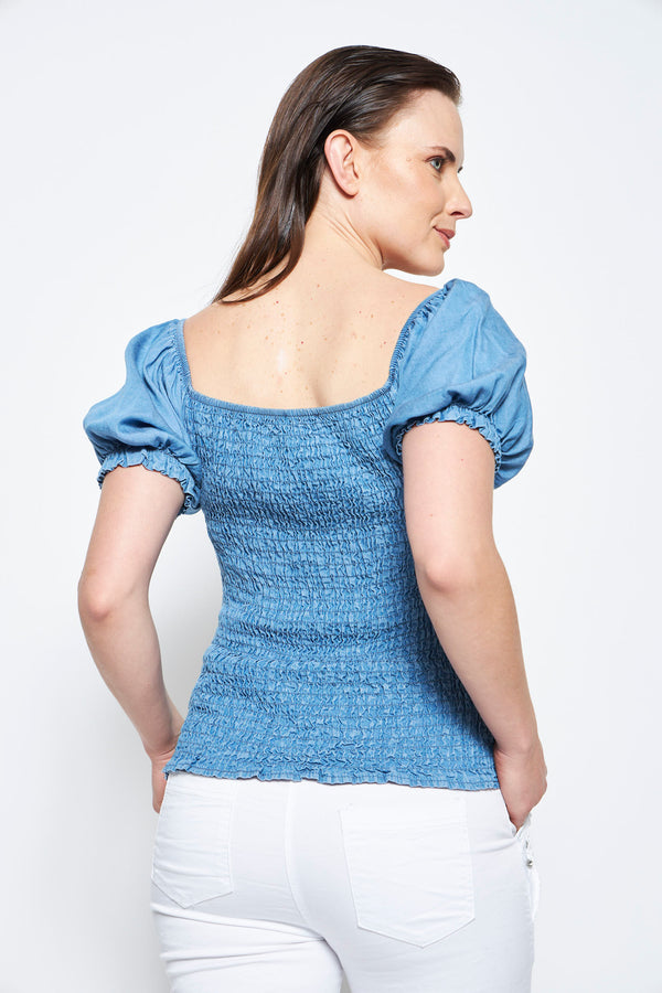 TOP ASYA AZUL