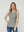 Top Mujer Básico Tullia Estilo Musculosa Gris Lineatre