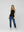 Top Mujer Mirella Slim fit Cuello redondo Negro Lineatre