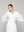 Vestido Mujer Vivi Largo Midi Con Adornos De Encaje Blanco Lineatre
