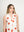 Vestido Mujer Flores Amapolas Blanco Lineatre
