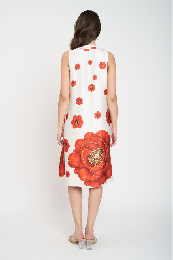 Vestido Mujer Marina Blanco Lineatre