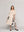 Vestido Mujer Largo Vania Con Bolsillo Decorativo Elasticado Beige Lineatre