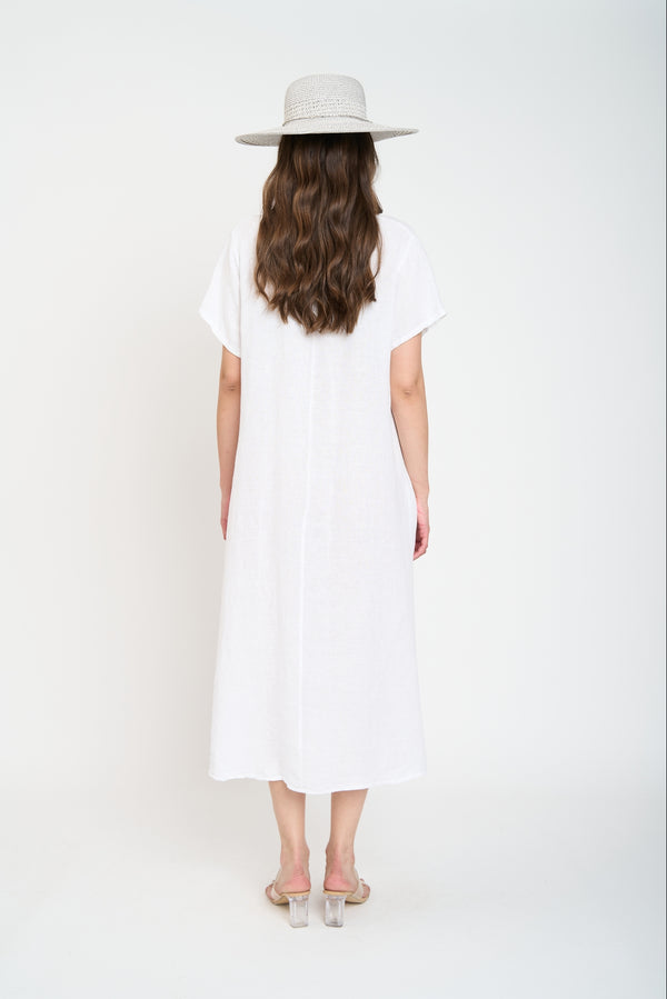 Vestido Mujer Roberta Blanco Lineatre
